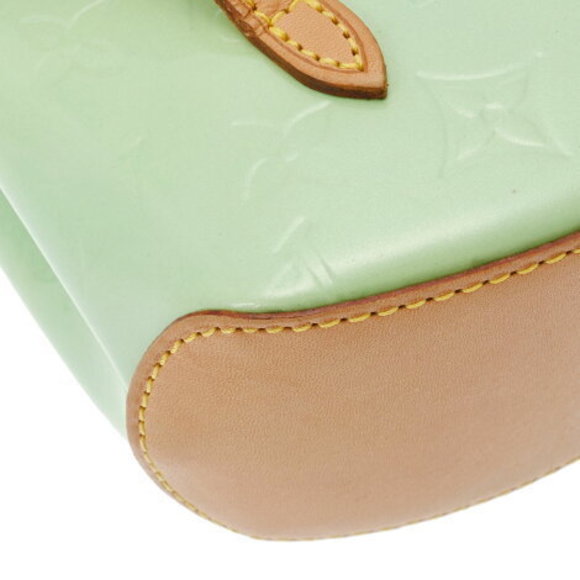 Louis Vuitton Vernis Biscayne Bay PM Peppermint Monogram Handbag - Picture 8 of 12